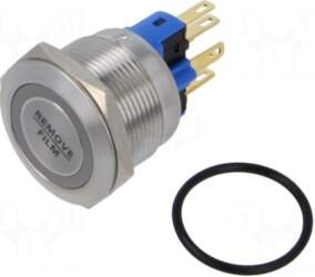 E-SWITCH Switch: vandal resistant | Pos: