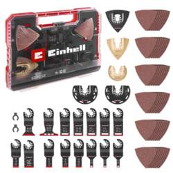 Einhell-KWB multi-tool set, 70 pieces, in