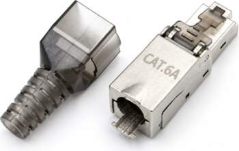 ElectroBase ® CAT6A RJ45 ekranēts modulārs