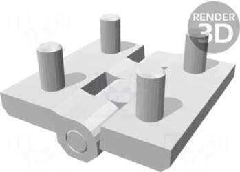 ELESA+GANTER Hinge | Width: 60mm |