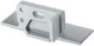 End cap for LED profile LUMINES