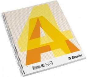Exercise book with spiral  Esselte, A4/70