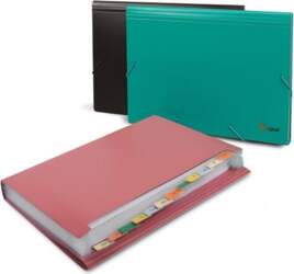 File folder with rubbers Forpus, A4