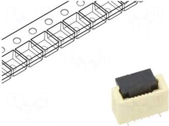 GCT Connector: FFC/FPC | tinned |