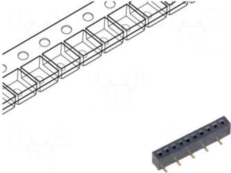GCT Connector: pin strips | socket