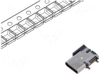 GCT Connector: USB C | socket
