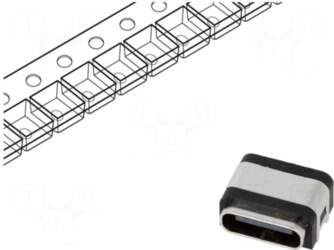 GCT Connector: USB C | socket