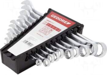 GEDORE Wrench: combination spanner-set | double-sided