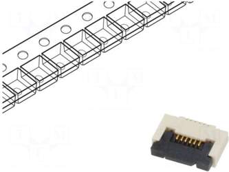 GCT Connector: FFC/FPC | gold flash