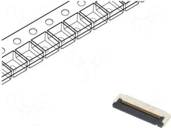 GCT Connector: FFC/FPC | gold flash