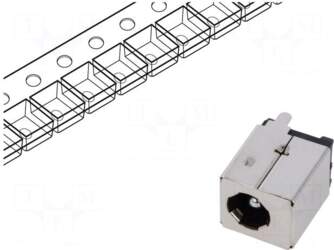 GCT Connector: DC supply | socket