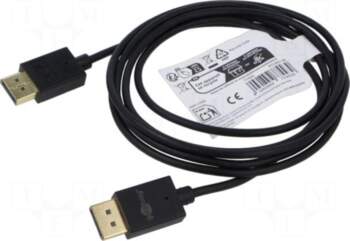 Goobay Cable | DisplayPort plug,both