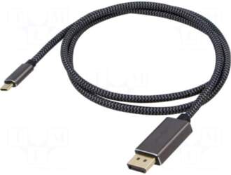 Goobay Cable | DisplayPort plug,USB