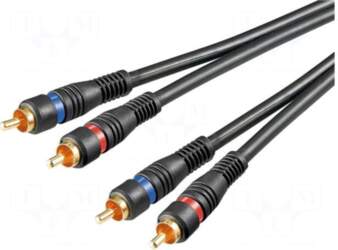 Goobay Cable | RCA plug x2