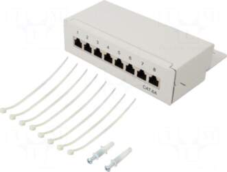 Goobay Patch panel | grey |
