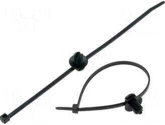 HELLERMANNTYTON Cable tie | with fixing