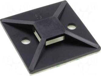 HELLERMANNTYTON Self-adhesive cable holder | polyamide