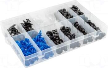 HÖGERT TECHNIK Car clips | 300pcs