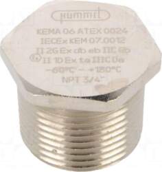 HUMMEL Stopper | NPT3/4" | brass