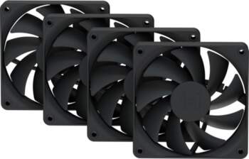 HYTE FA12, black case fans, 4-pack