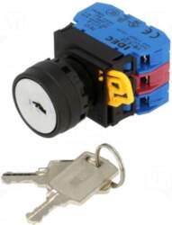IDEC Switch: rotary with key |