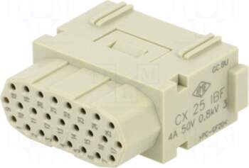 ILME Connector: HDC | contact insert