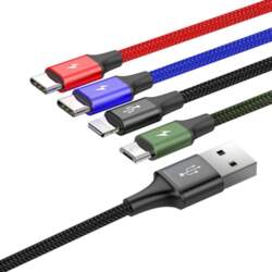 KABEL 4w1 USB-A / Lighting iPhone