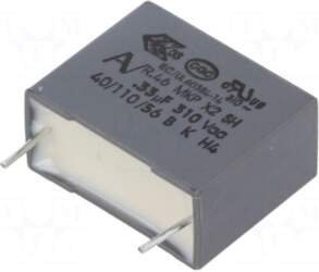KEMET Capacitor: polypropylene | X2 |