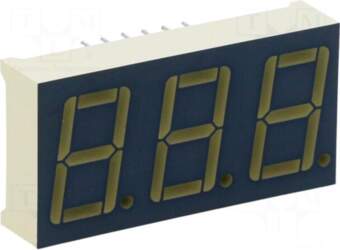 KINGBRIGHT ELECTRONIC Display: LED | 7-segment