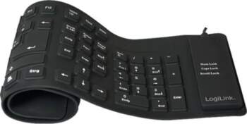 Logilink | Flexible waterproof Keyboard USB