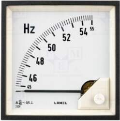 LUMEL Meter: frequency | on panel