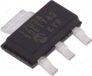 MICROCHIP TECHNOLOGY IC: voltage regulator |