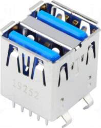 MOLEX Connector: USB A | socket