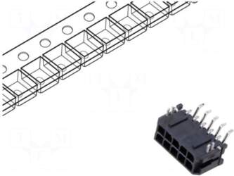 MOLEX Connector: wire-board | socket |