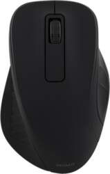 Mouse DELTACO, wireless, 1200 dpi, black