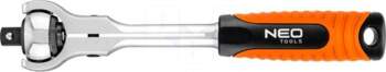 NEO TOOLS Wrench: rattle | 1/2"