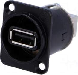 NEUTRIK Adapter | USB A socket-front