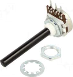 OMEG Potentiometer: shaft | single turn