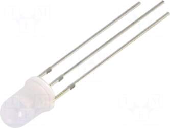 OPTOSUPPLY LED | red/blue | 5mm