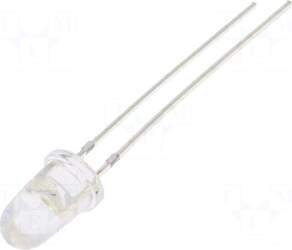 OPTOSUPPLY LED | white | 5mm