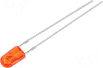 OPTOSUPPLY LED | red | oval