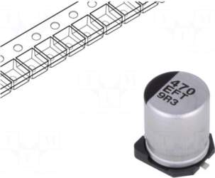 Panasonic Capacitor: electrolytic | low impedance