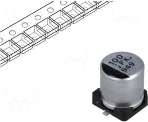 Panasonic Capacitor: electrolytic | low ESR