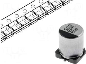 Panasonic Capacitor: electrolytic | low ESR