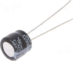 Panasonic Capacitor: electrolytic | THT |
