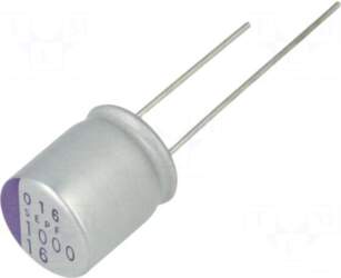 Panasonic Capacitor: polymer | 1mF |