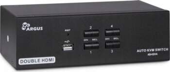 Pārslēdzējs Inter-Tech Intertech IPC KVM SWITCH