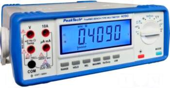 PEAKTECH Benchtop multimeter | LCD |