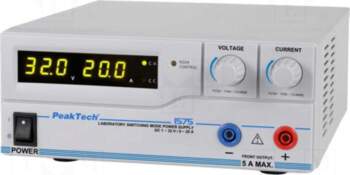 PEAKTECH Laboratory power supply: programmable |