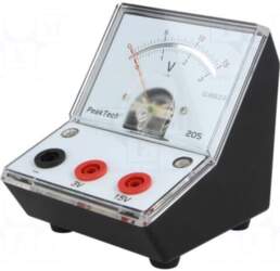 PEAKTECH Meter: table | VDC: 0÷3/15V